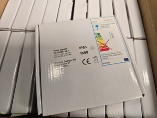 Ca. 40x Inbouwspot Firalux, VI-1008S-30A